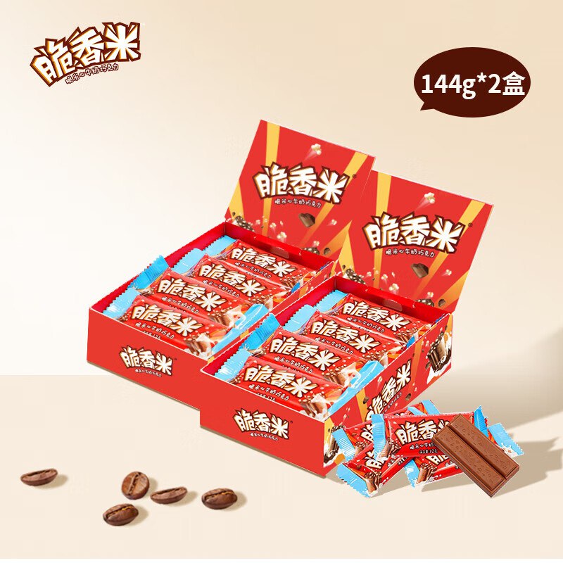 脆香米巧克力 12g* 12条*2盒
